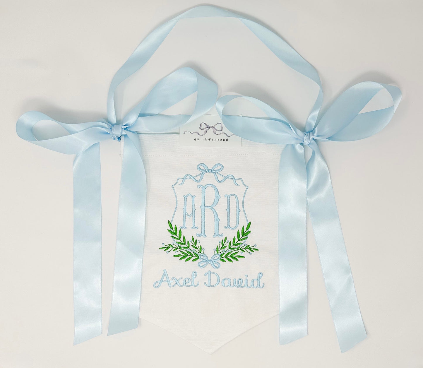 Bows & Branches Baby Banner