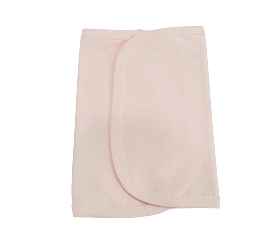 Picot Trim Burp Cloth