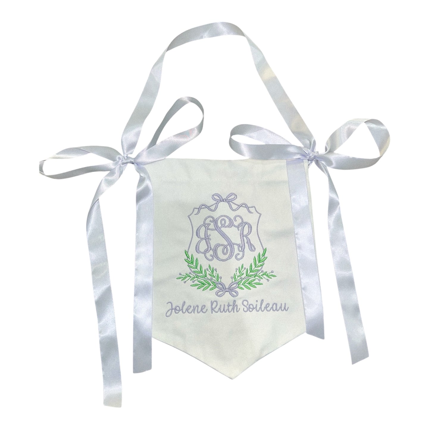 Bows & Branches Baby Banner