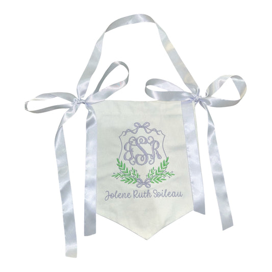 Bows & Branches Baby Banner